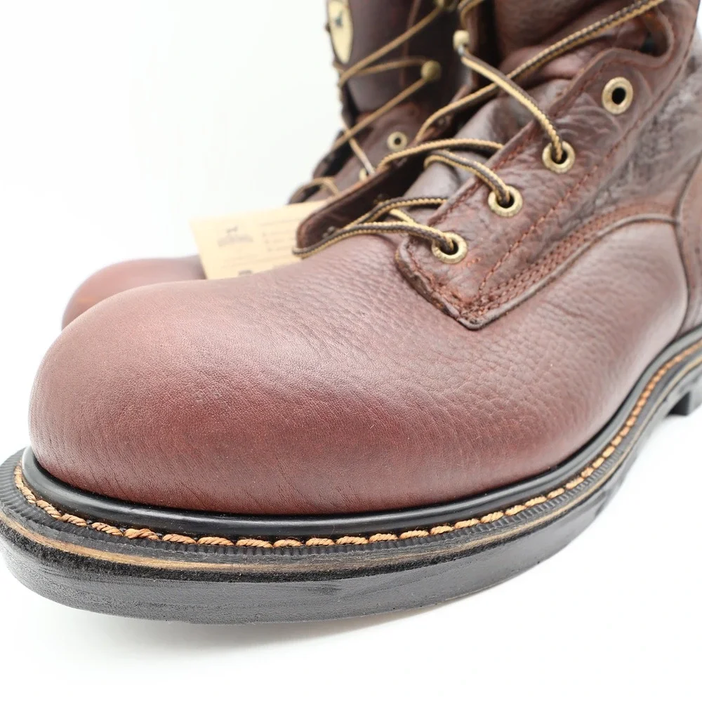 Irish Setter Boots Mens 10 D Farmington Leather Work 83803 Soft Toe NIB